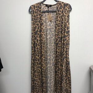 Leopard Vest